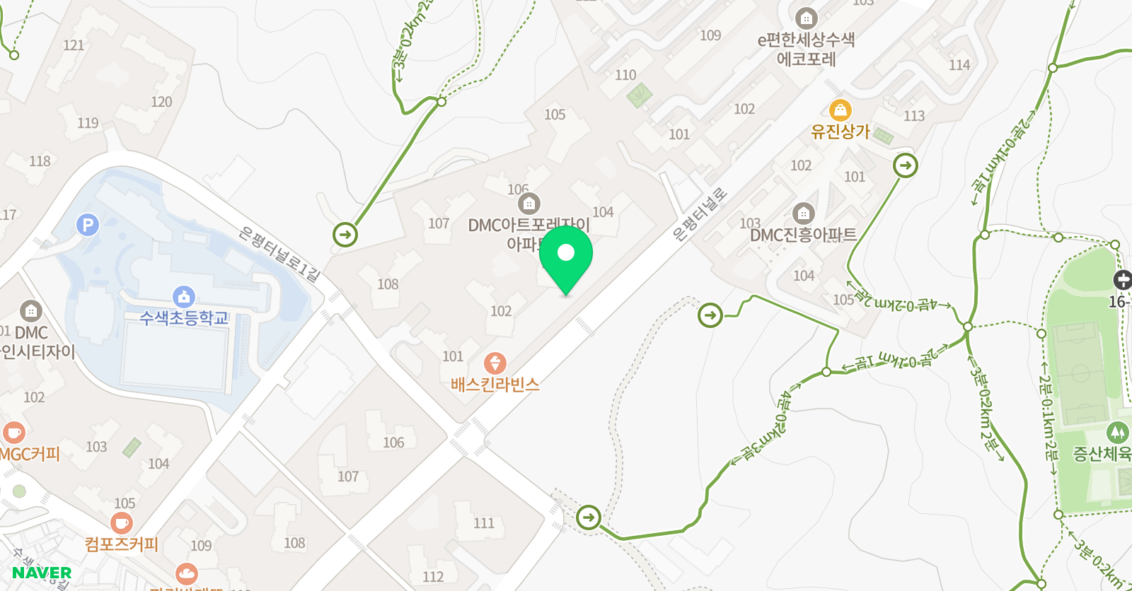 딱풀리는 수학 아트포레자이점 위치