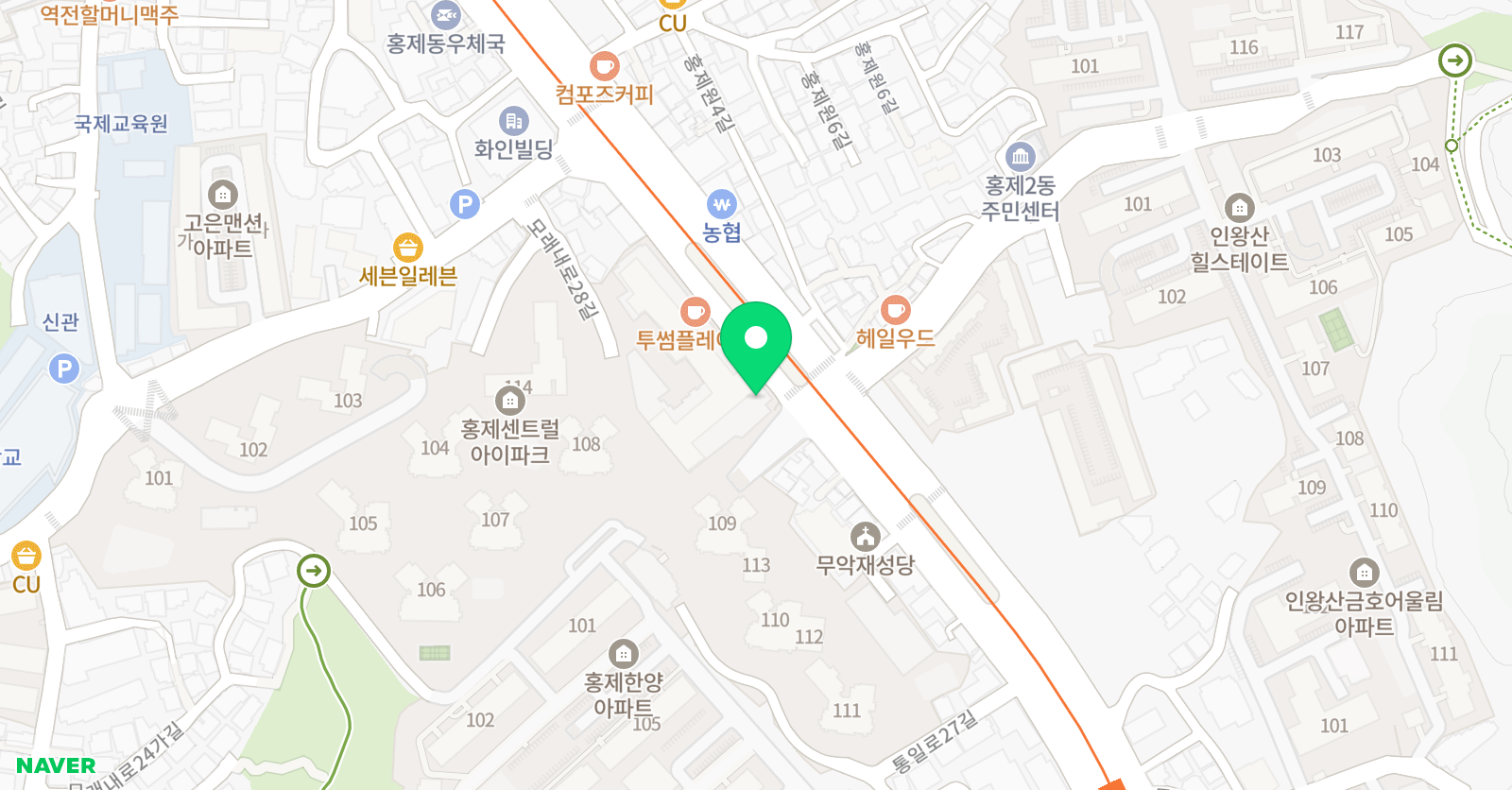 위드아트 미술학원 위치