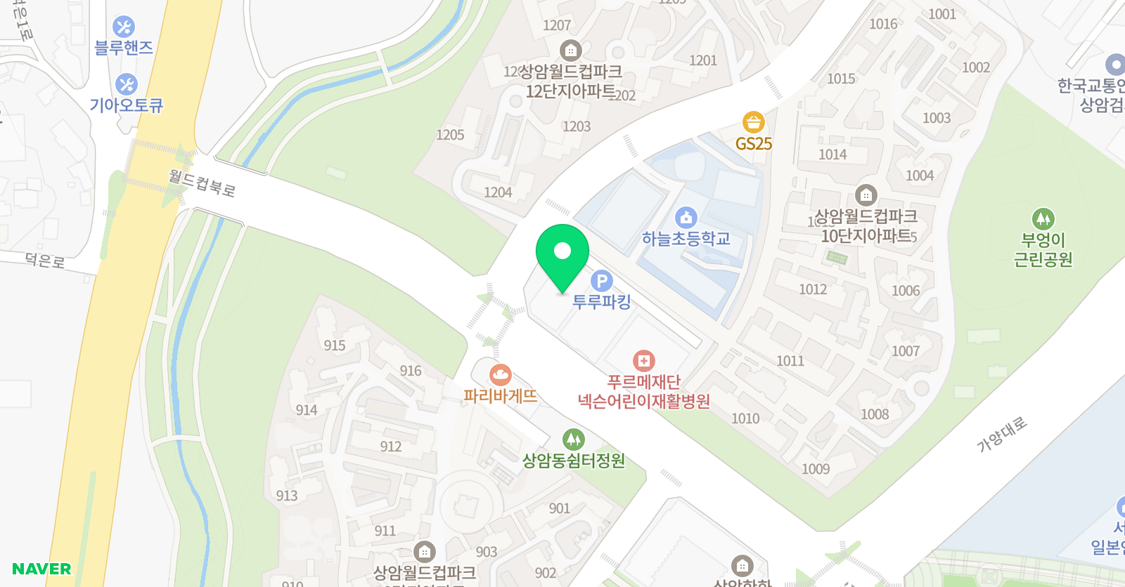 뮤엠영어 하늘초캠퍼스 위치