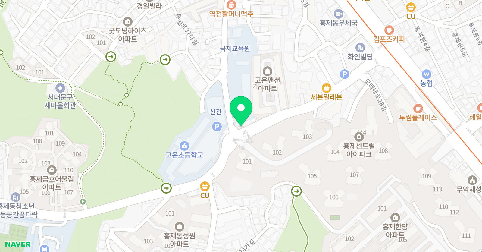 은정피아노 피아노 위치