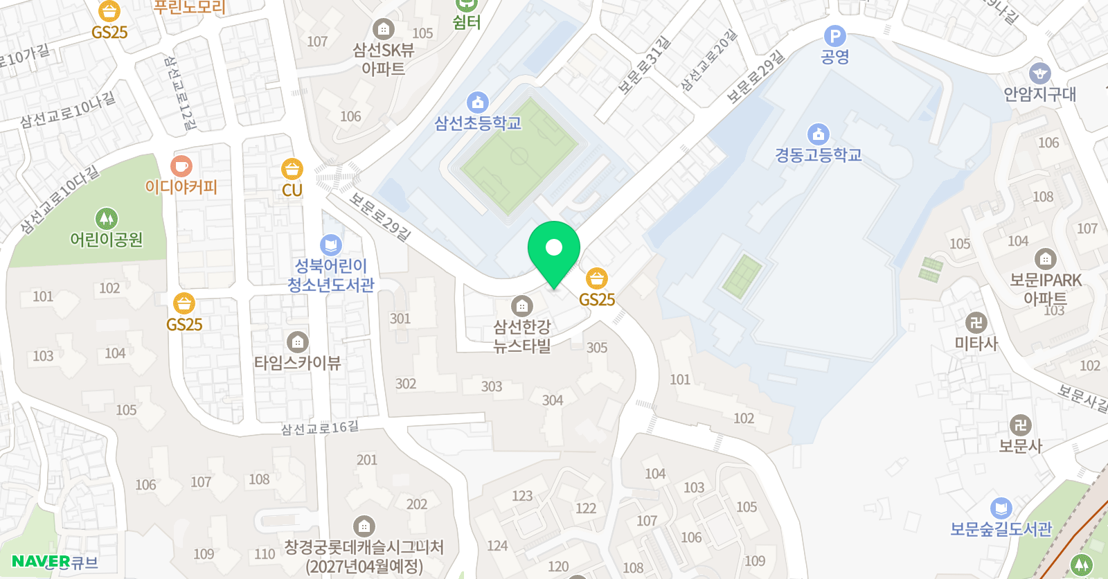 엠베스트SE 리드인 플러스학원 위치