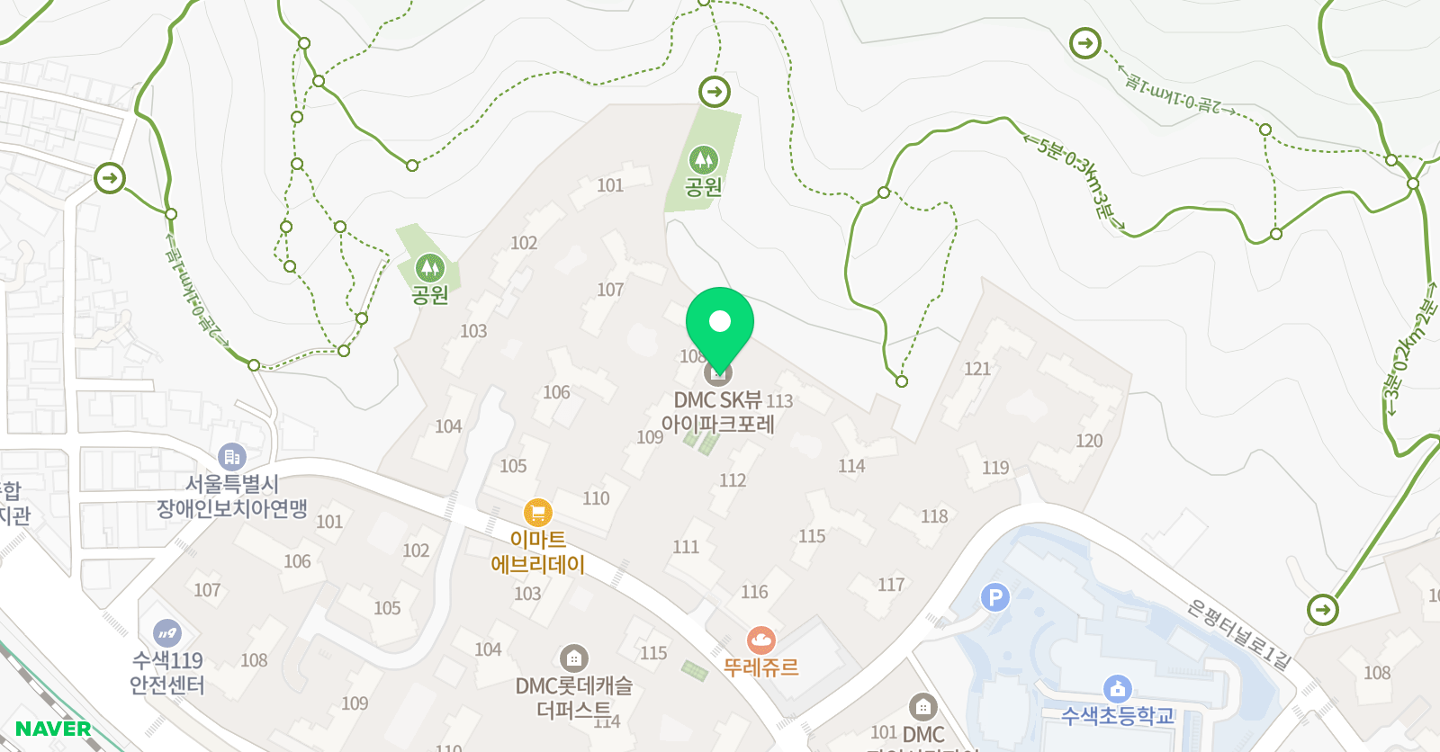잉글리시아이 영어 수색 Erin점 위치