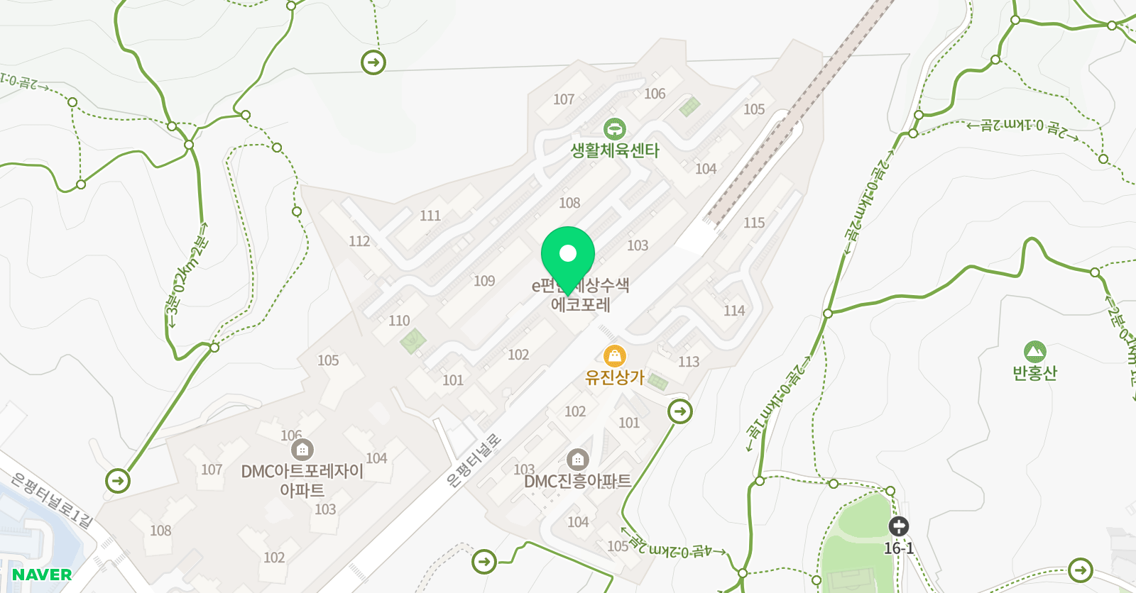 한숲 음악학원 위치