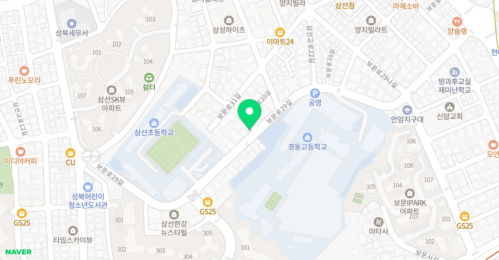 그린나래 미술교습소 위치