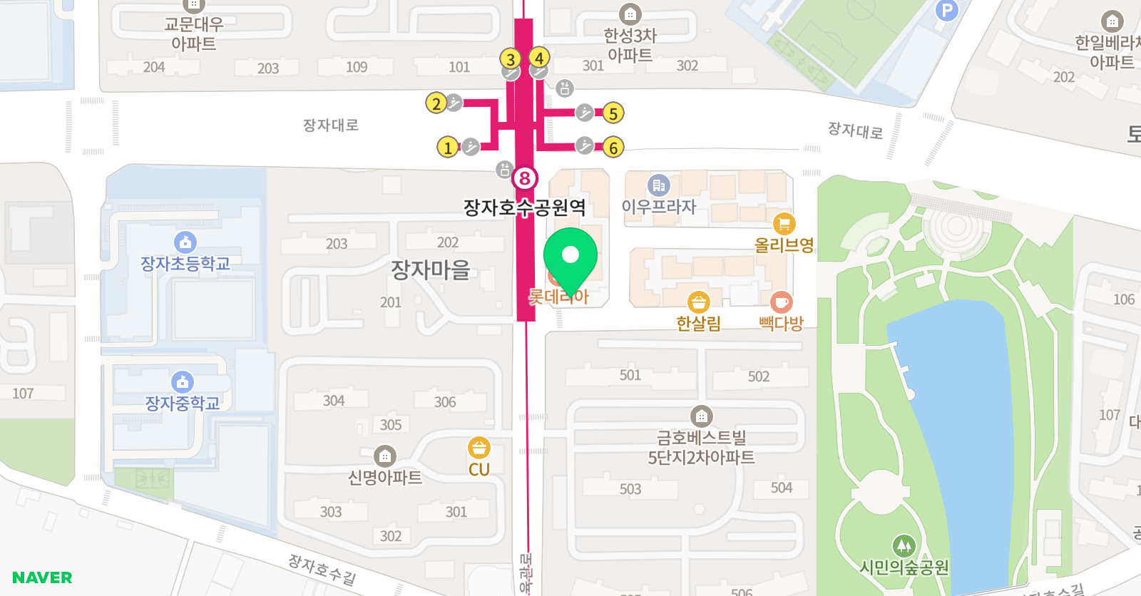 수학의꽃피움 수학교습소 위치