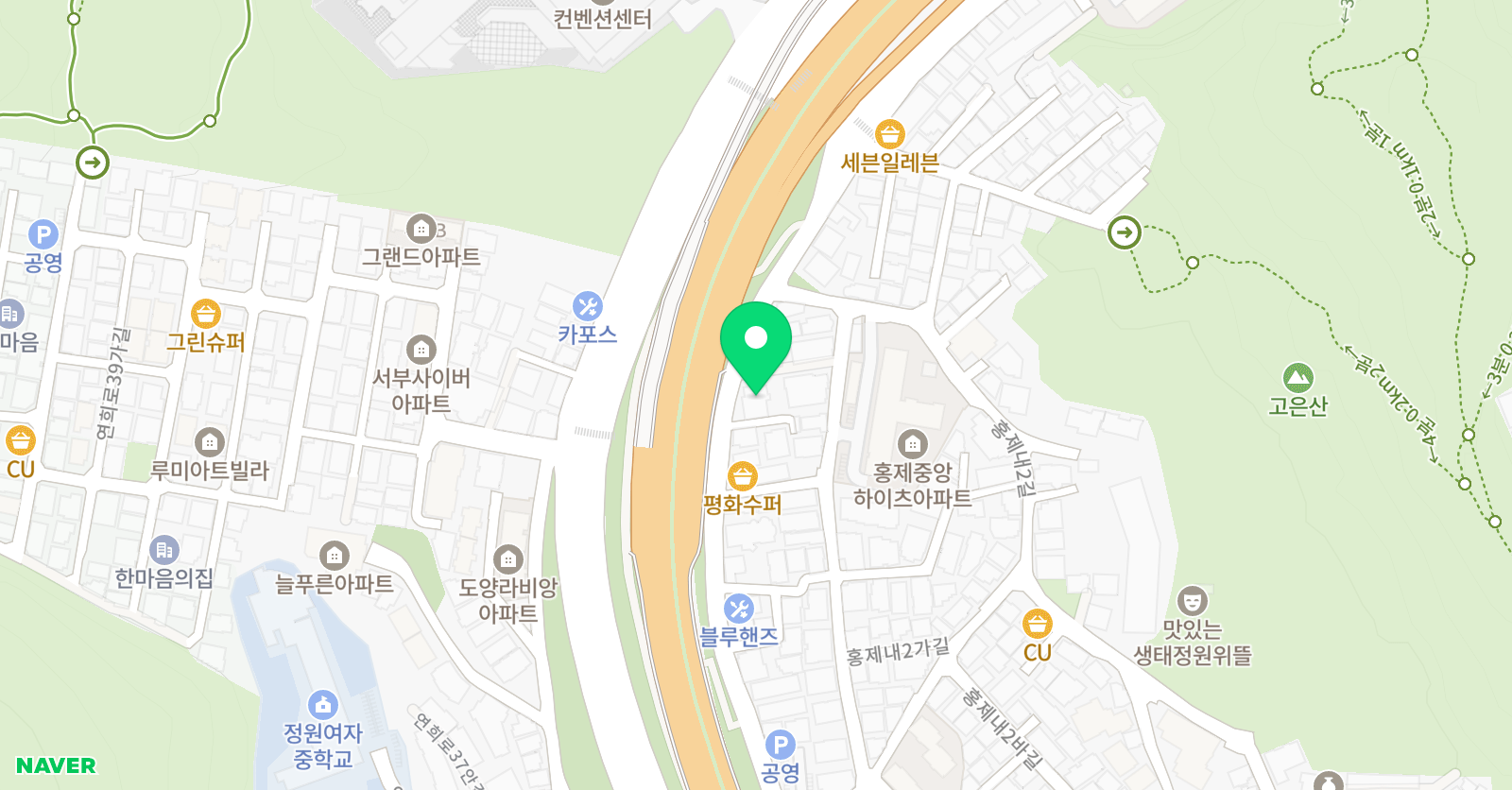 선 태권도장 위치