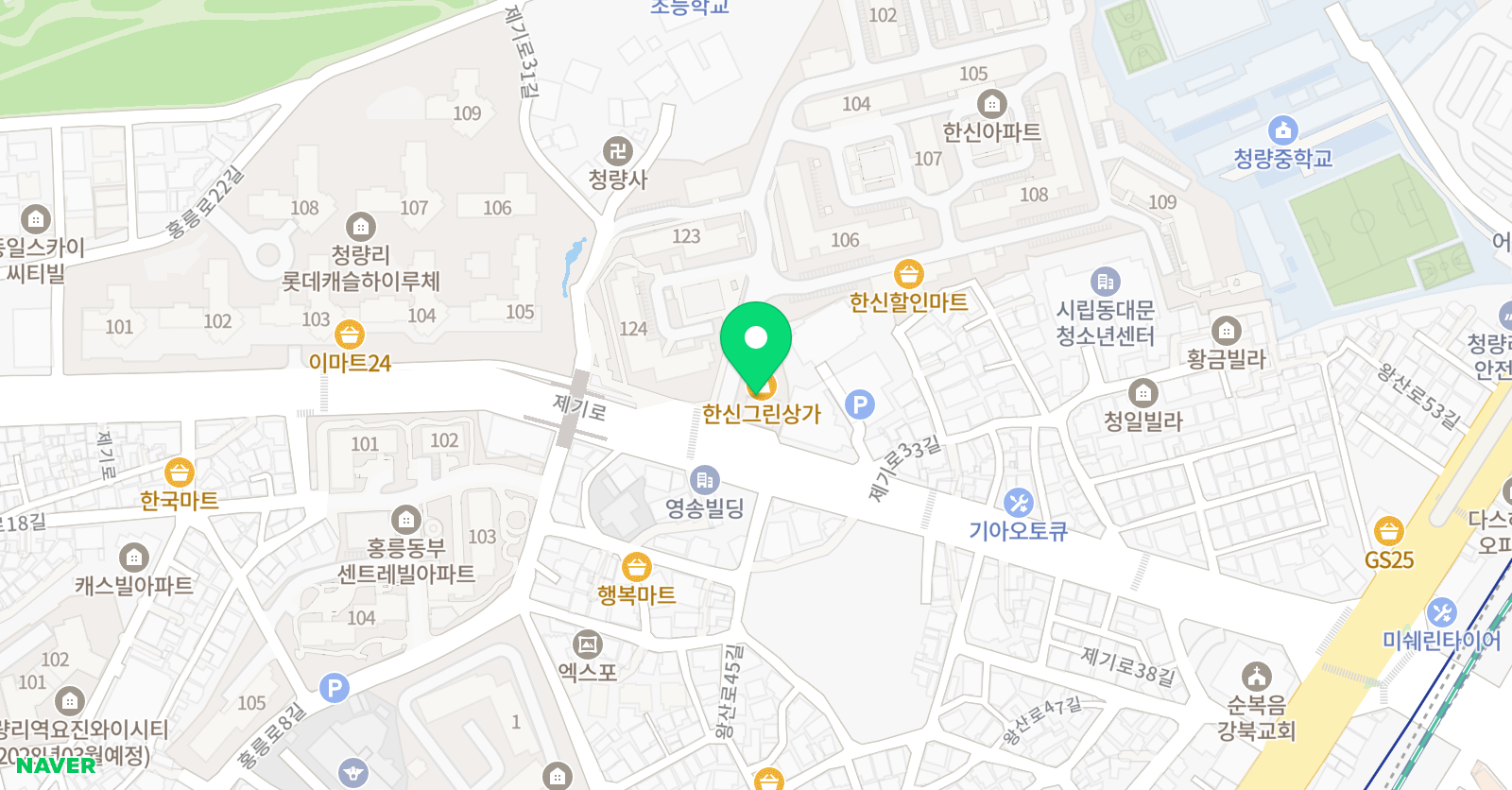 예솔피아노학원 위치