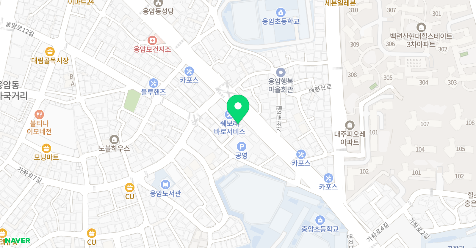 소리모아 뮤직아카데미 위치