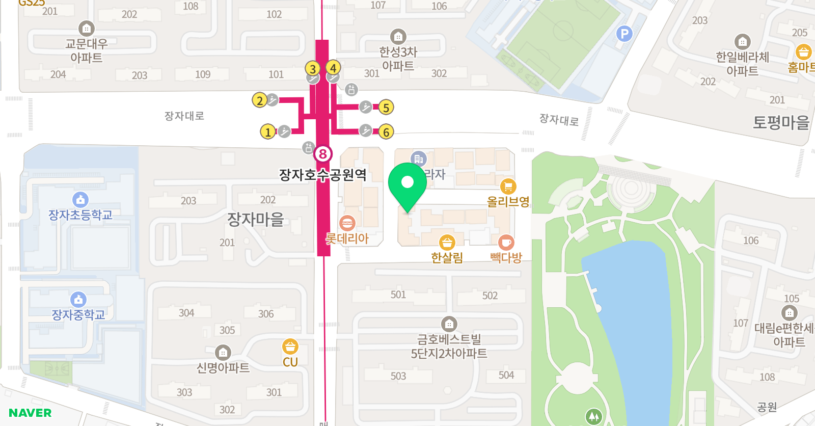 책바라기 독서논술학원 위치