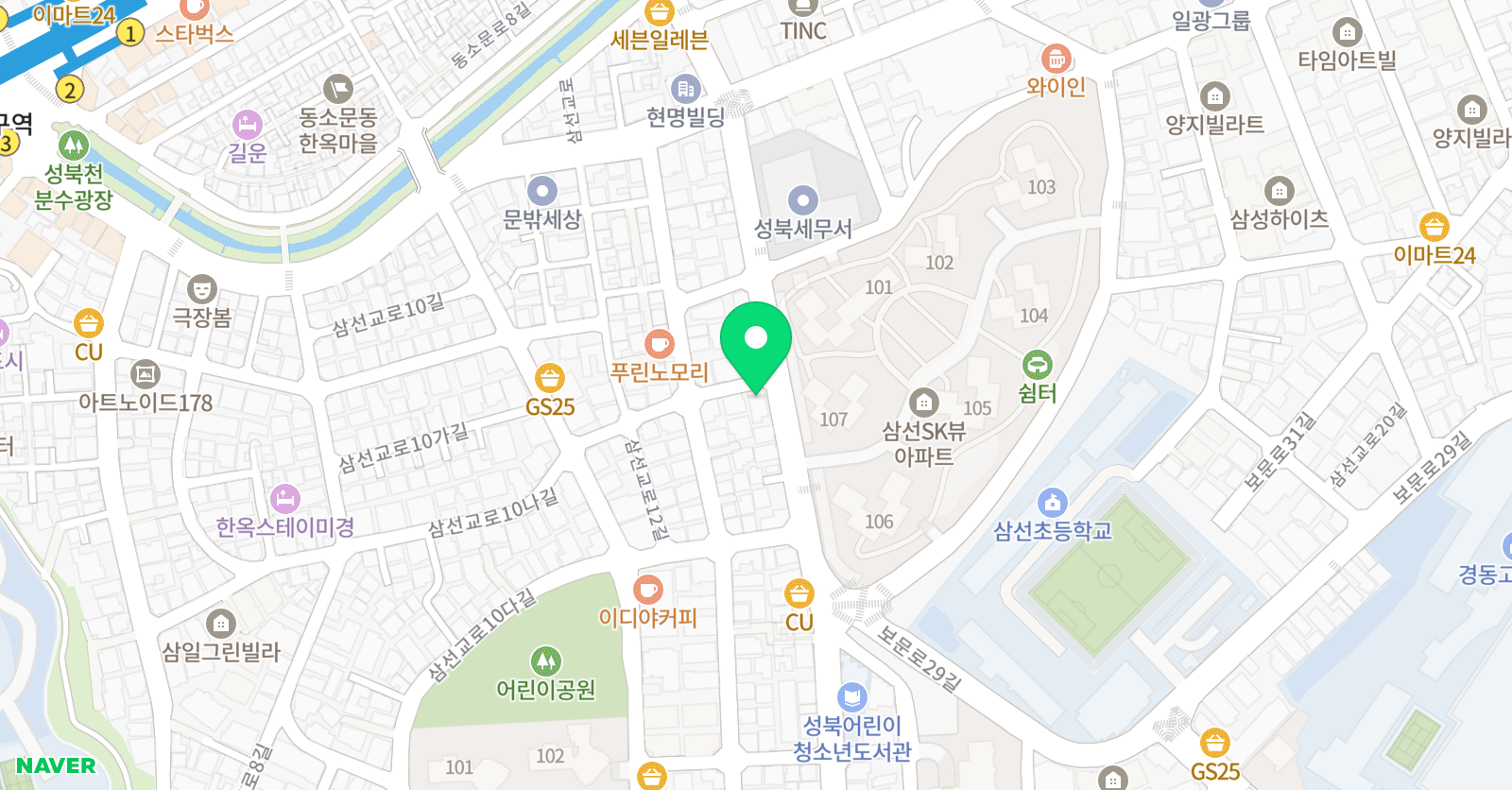 오선생 개별수학교습소 위치