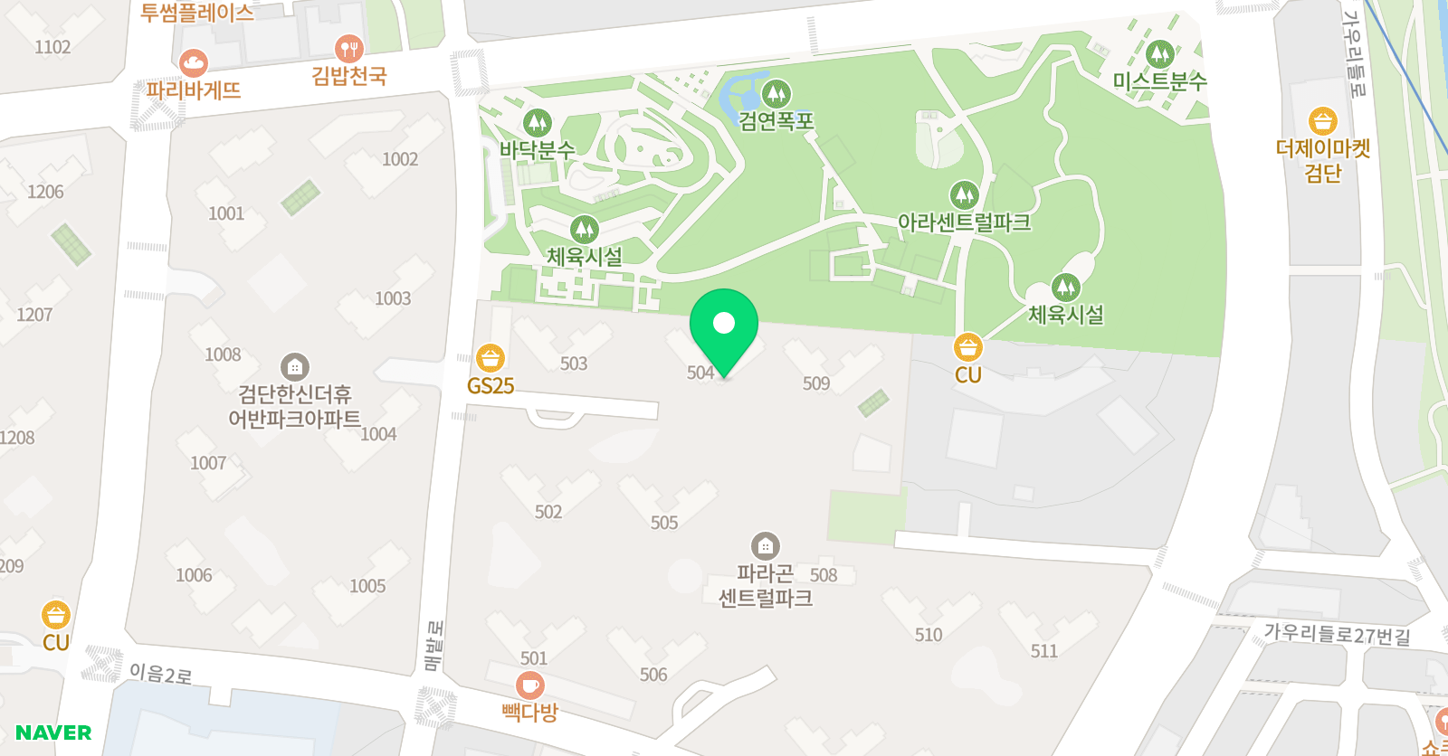 생각 독서논술 위치