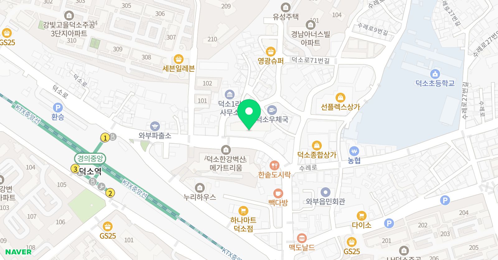 필탑 수학영어국어학원 위치