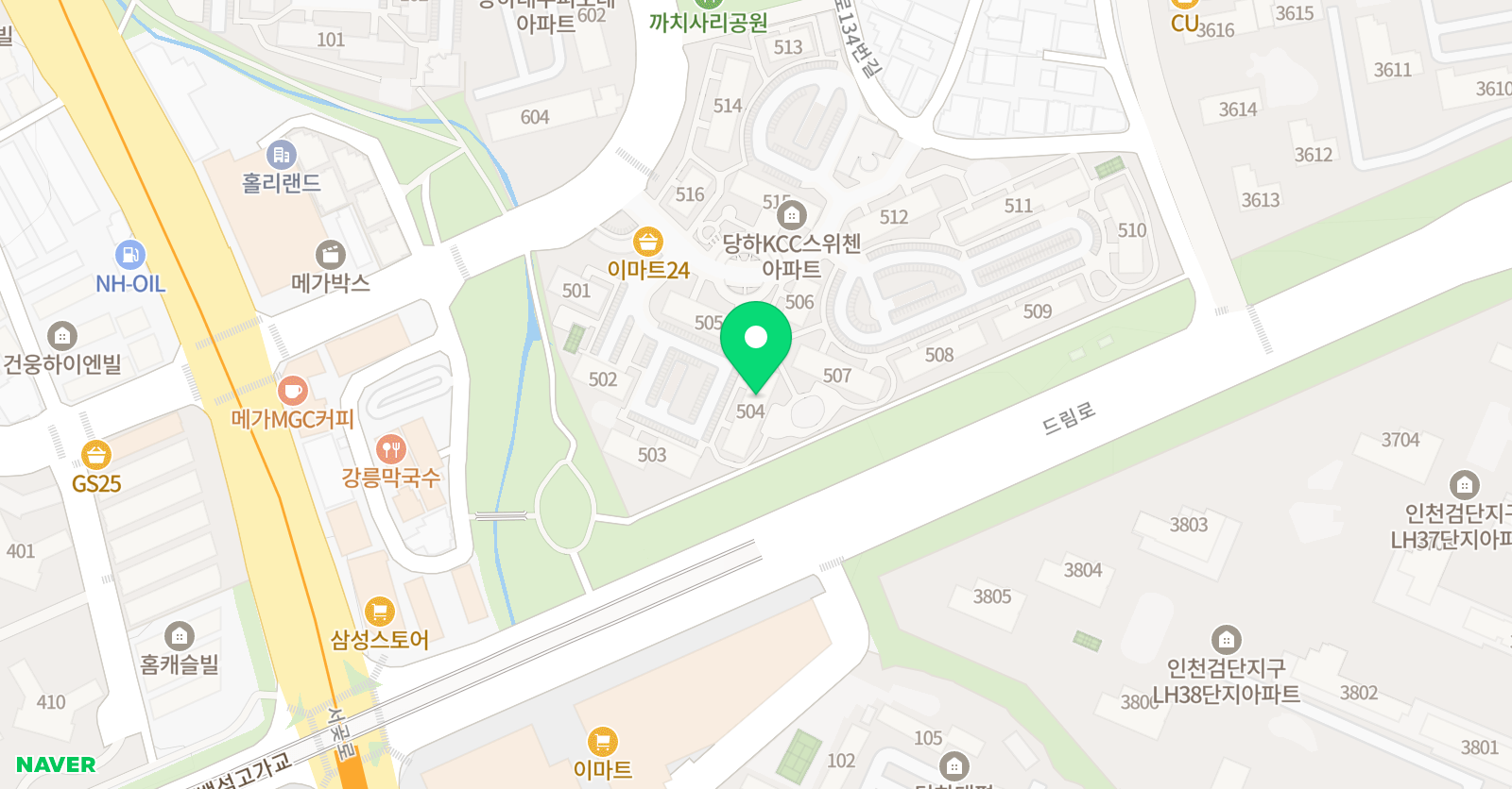 셀파우등생 교실 당하KCC점 위치