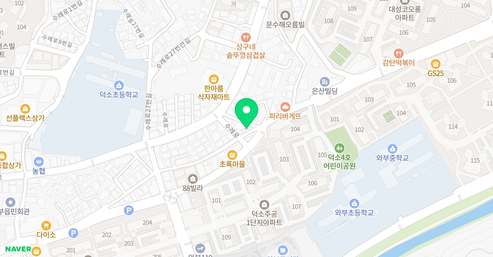 엠에스아카데미 수학교습소 위치