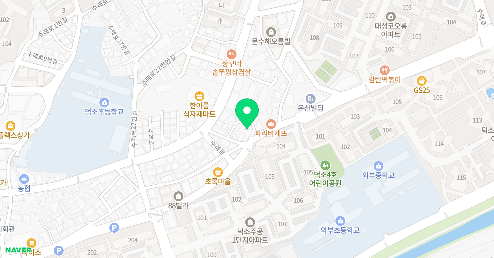 다비 수학학원 위치
