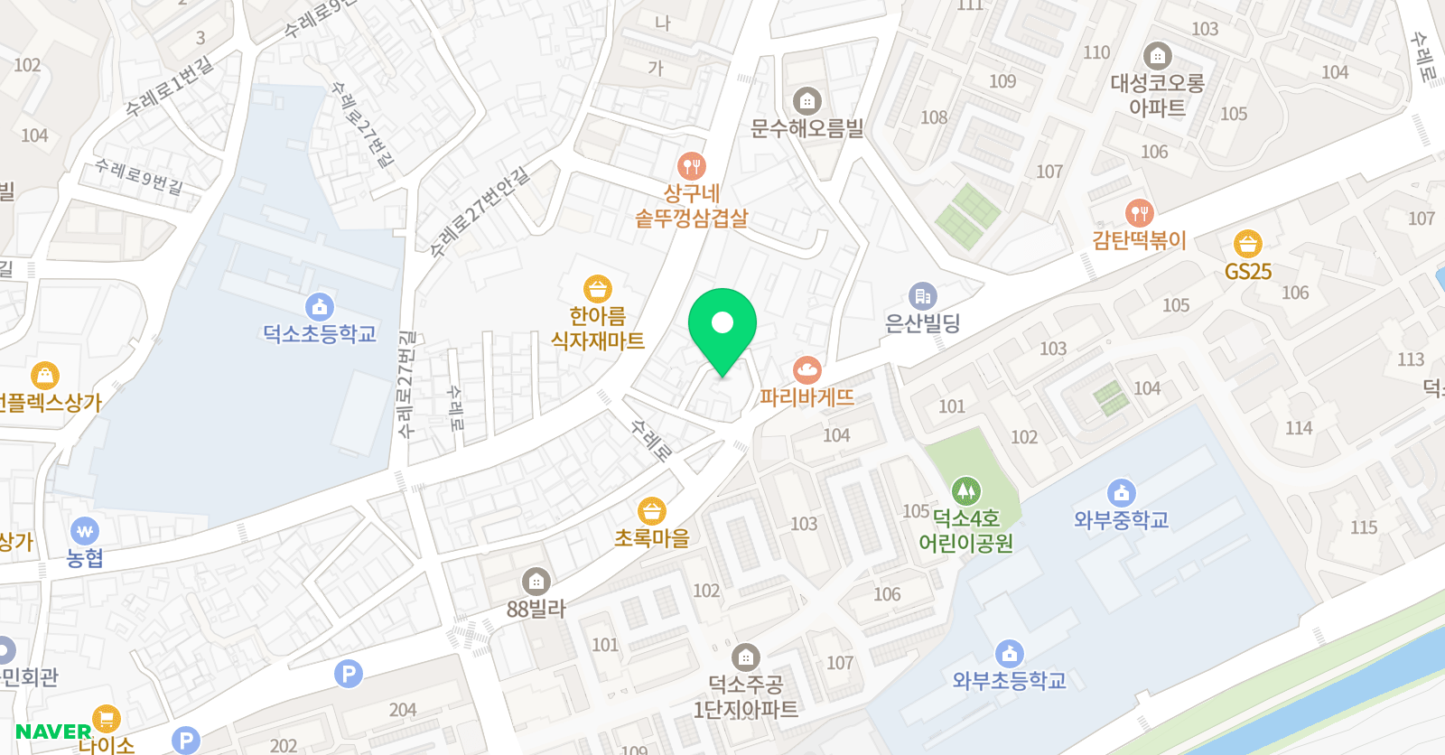 이앤아이 음악학원 위치