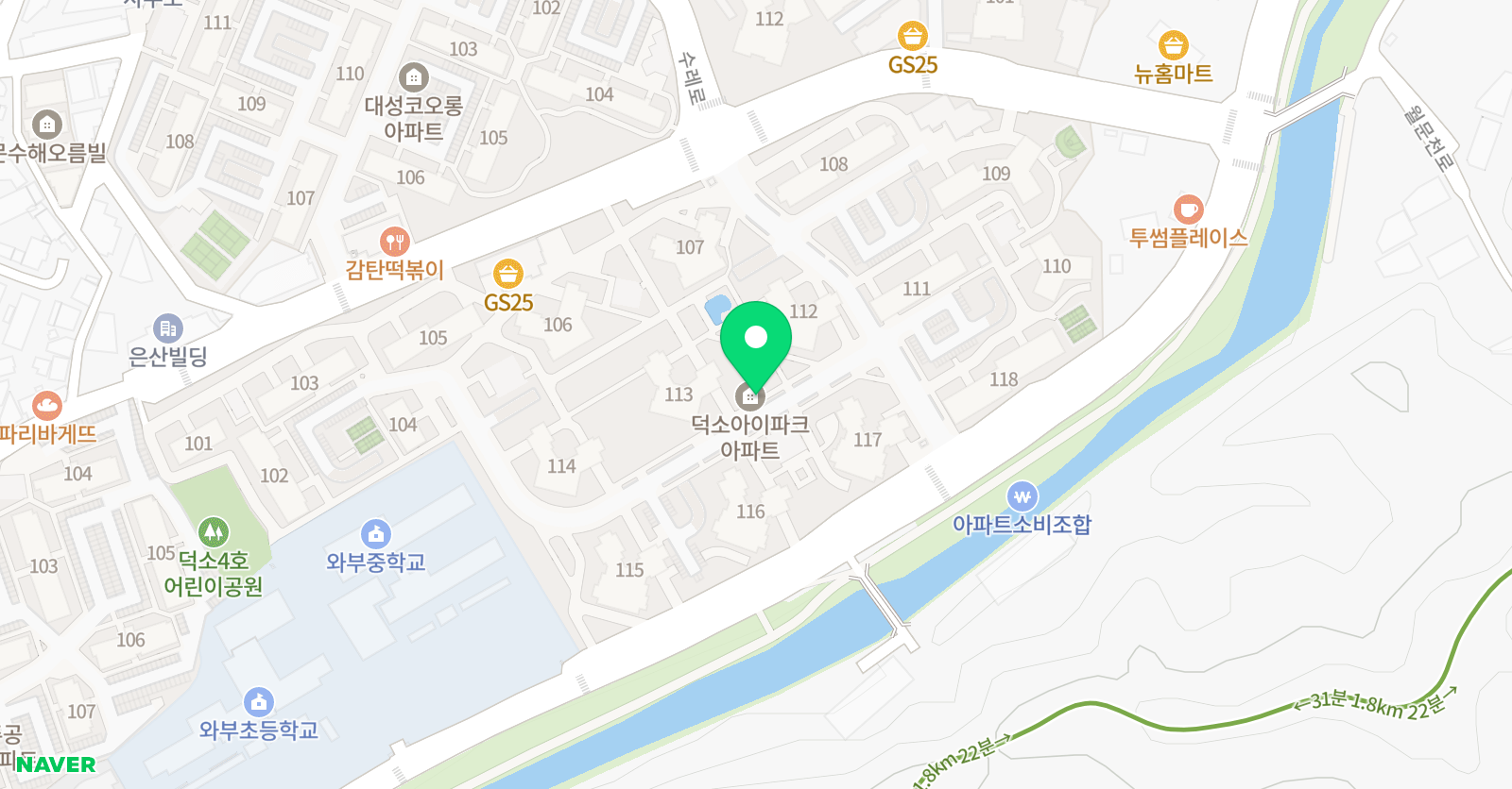 대교 솔루니 독서논술 위치