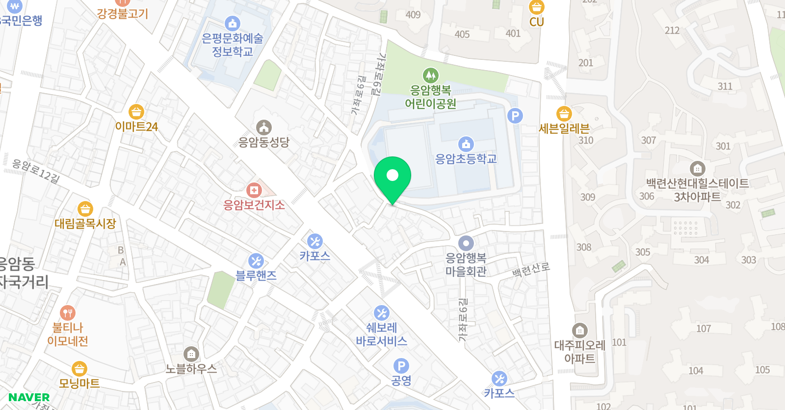 샵 피아노학원 위치