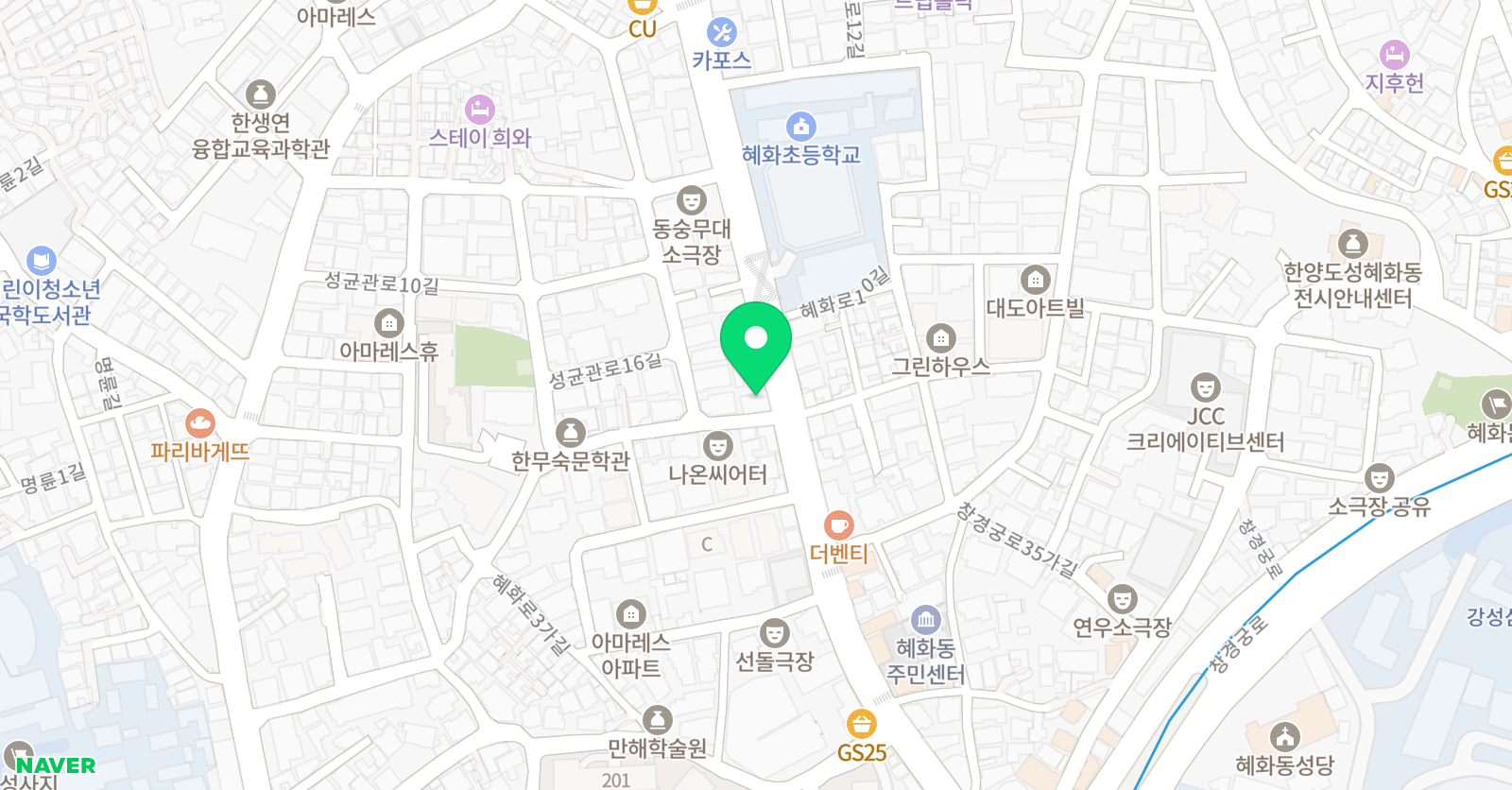 명륜 태권도 위치
