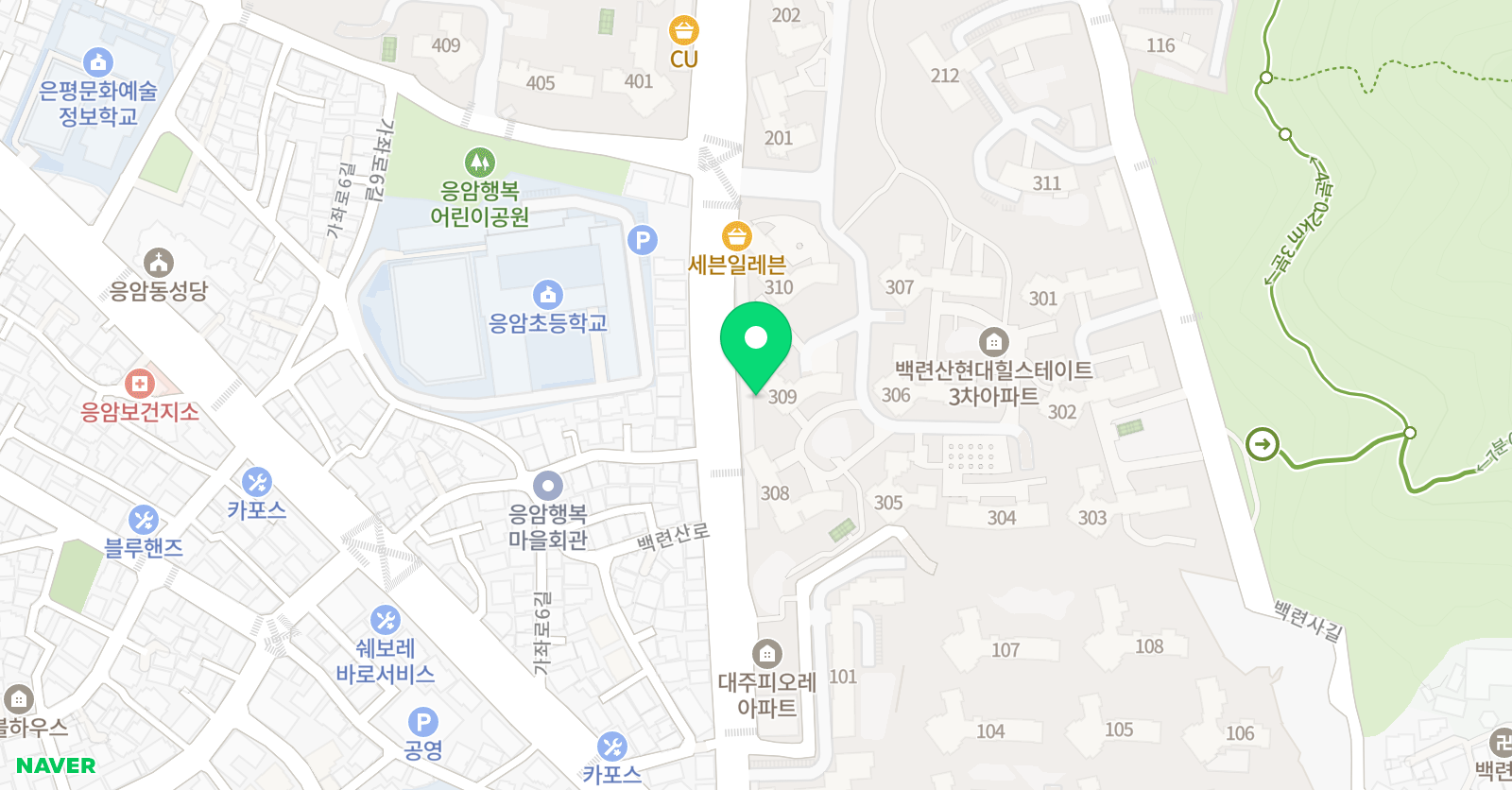 스마트해법수학 응암점 위치