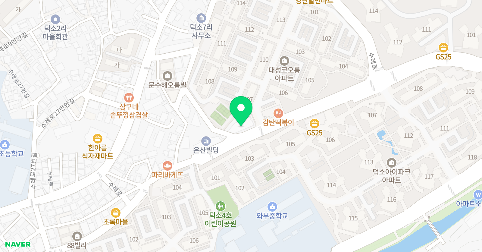마스터 수학과학학원 위치