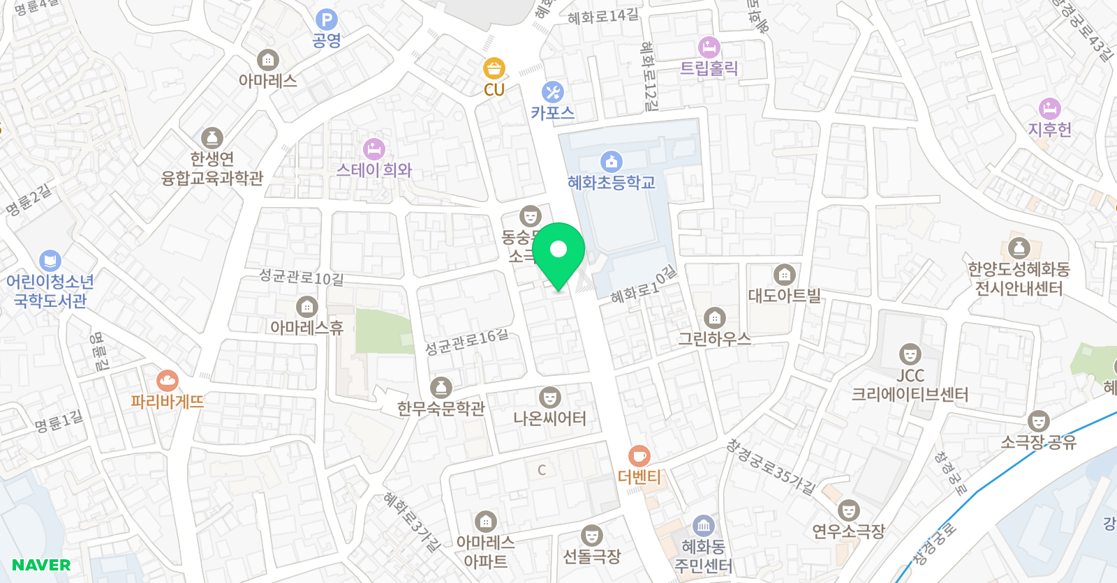 성균관 태권도 1관 위치