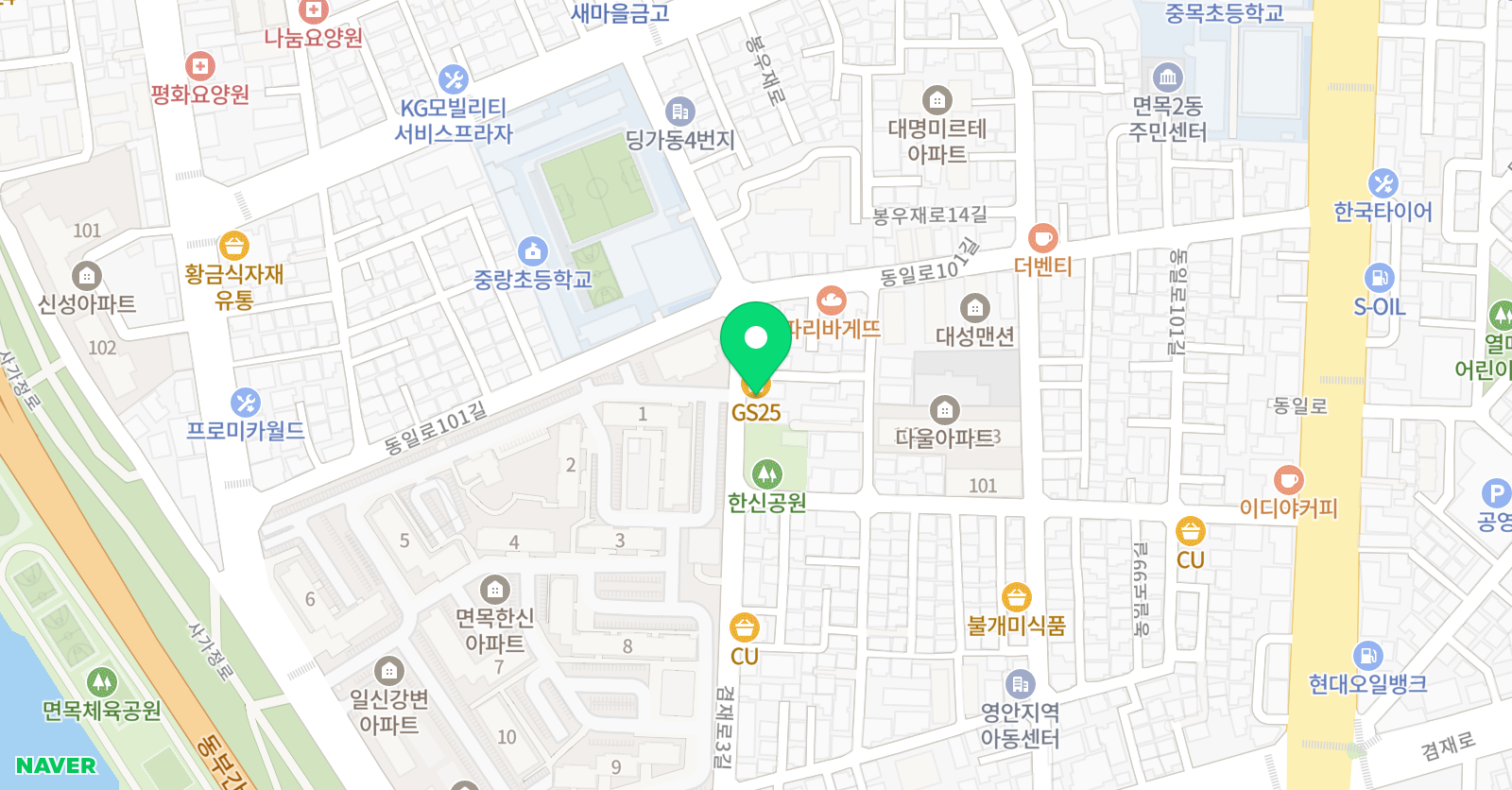 라온 태권도장 위치
