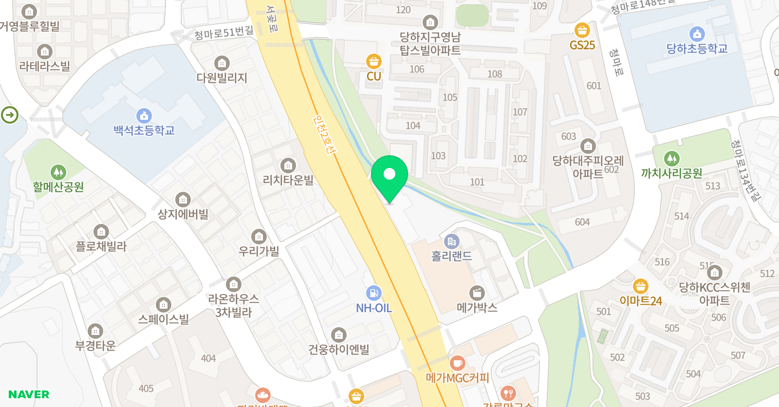 시매쓰 완정센터 위치