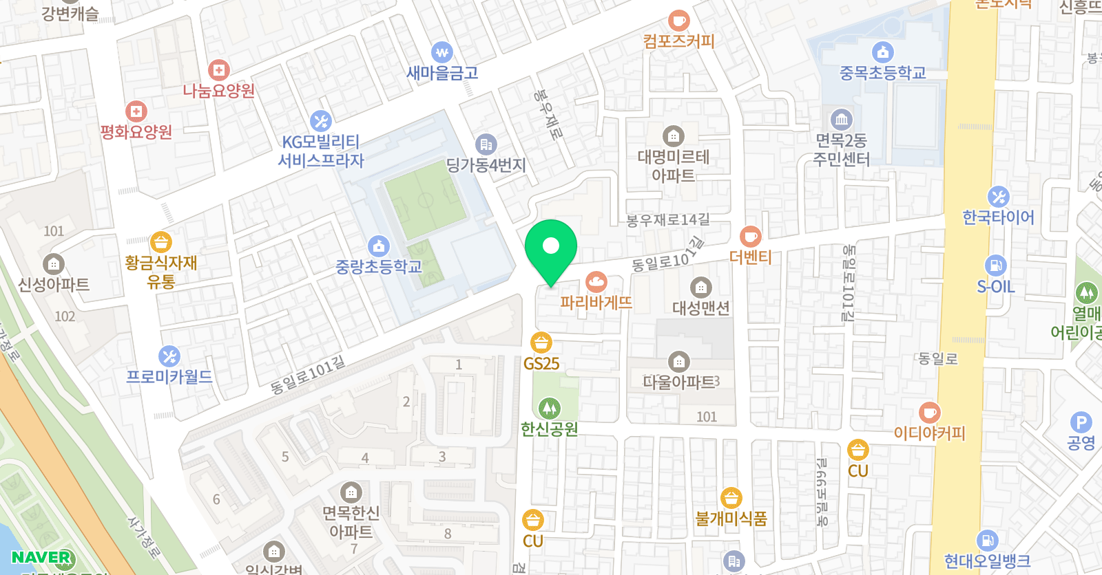초아 태권도 위치