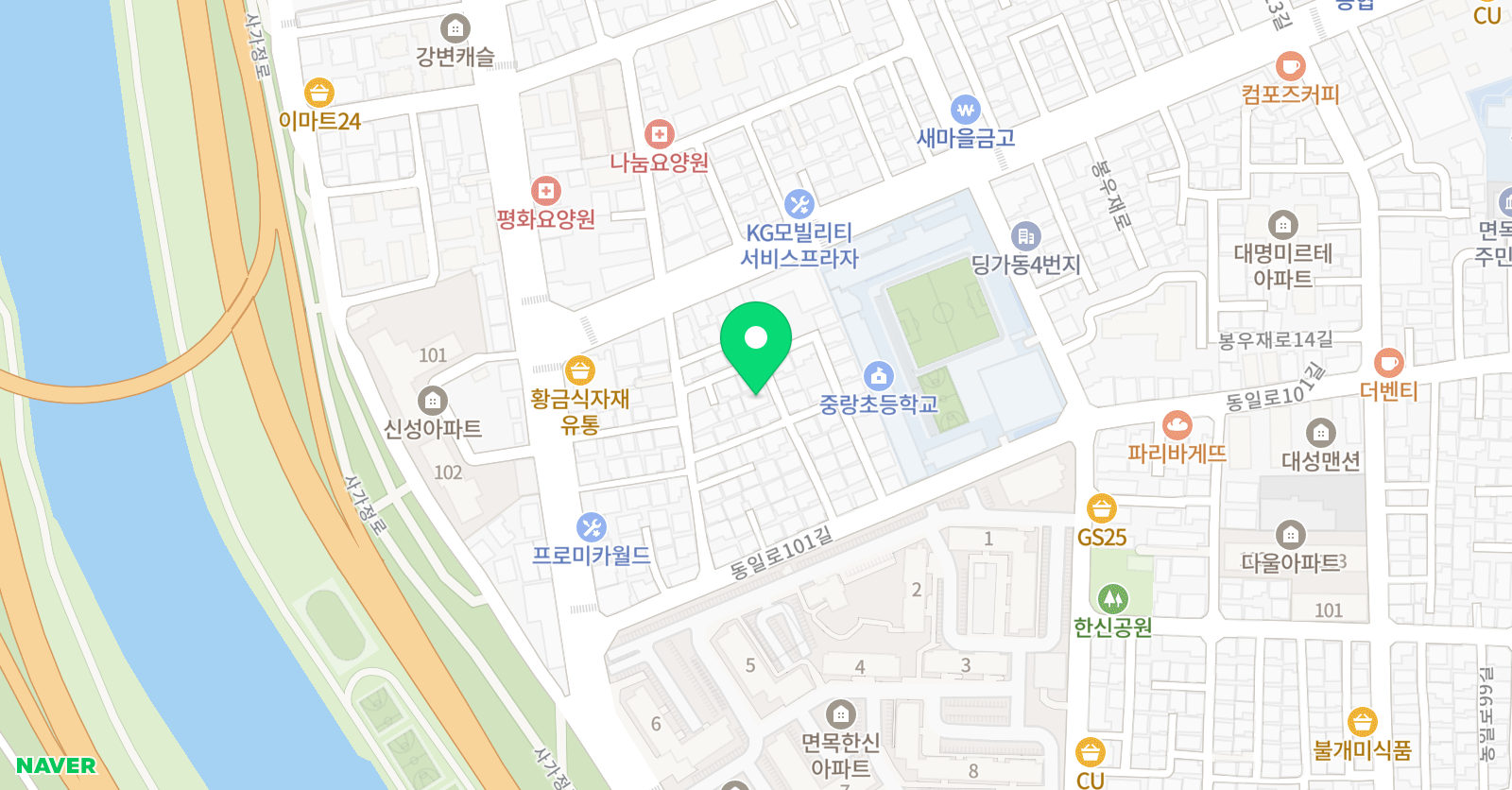 브레인 공부방 위치