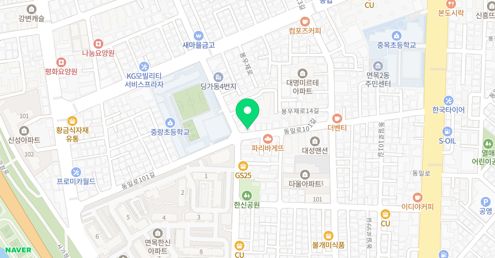카이스트에듀 학원 위치
