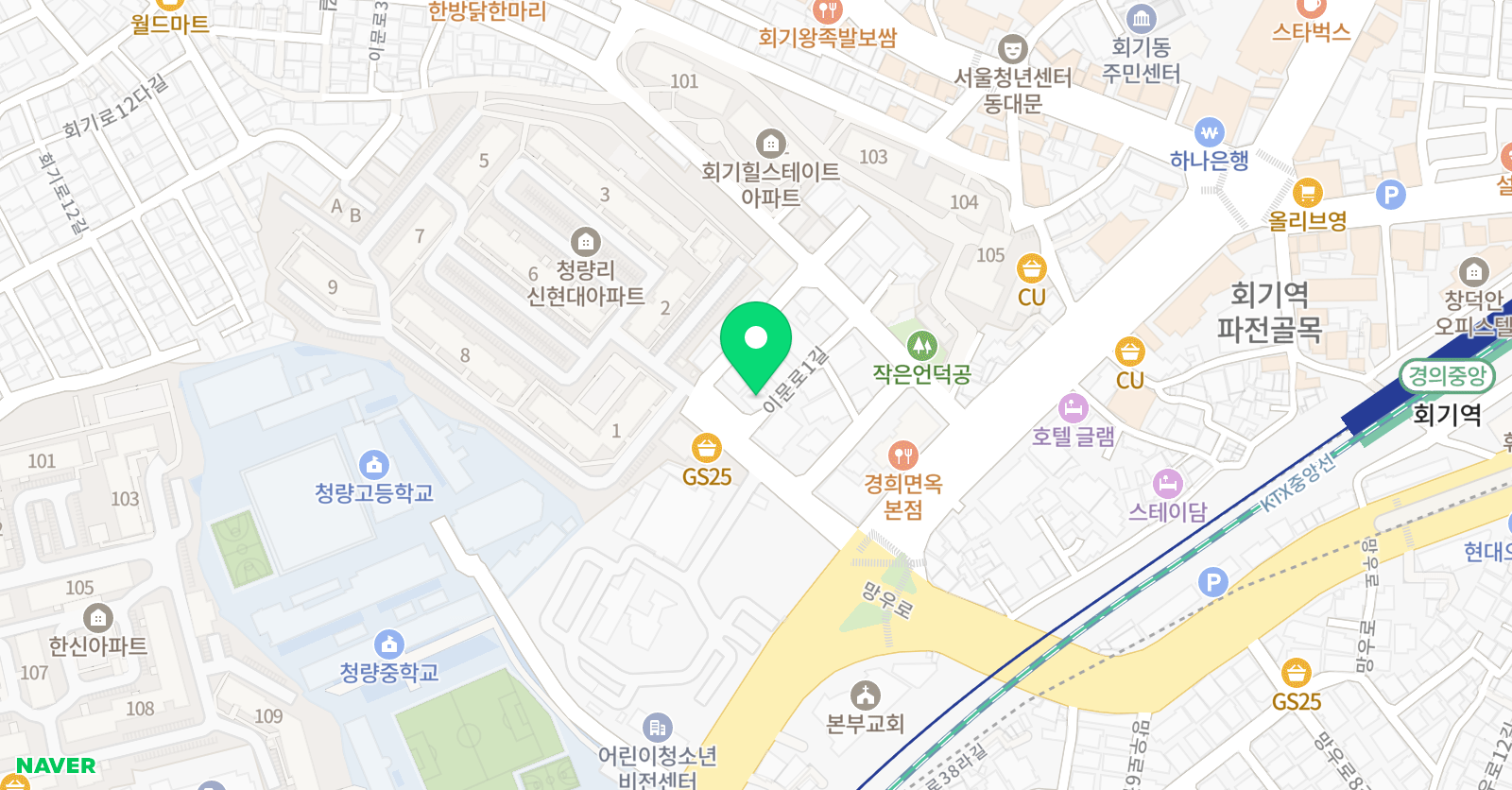 포제트 미술학원 위치