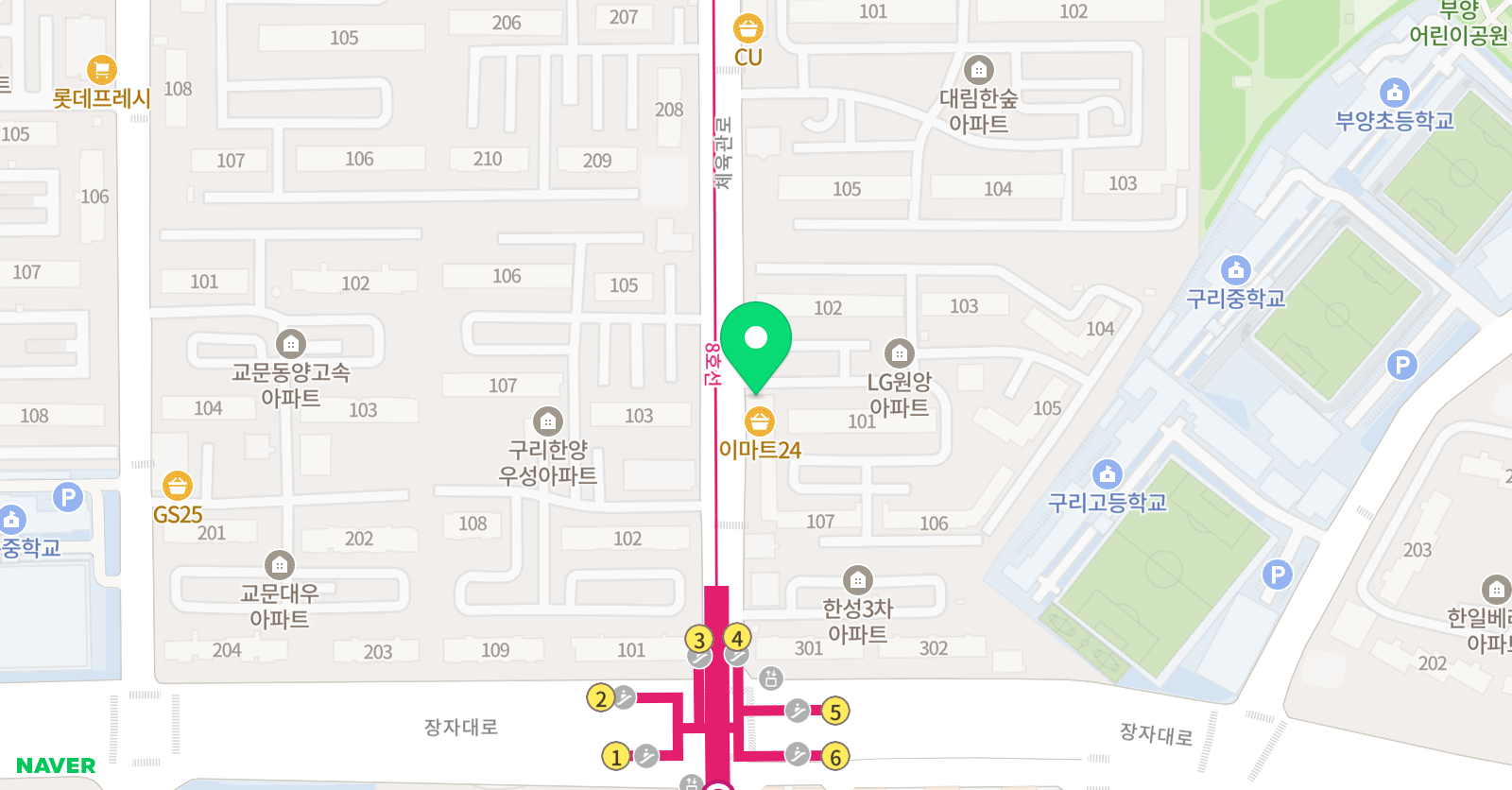 뉴엔젤피아노 & 성악 위치