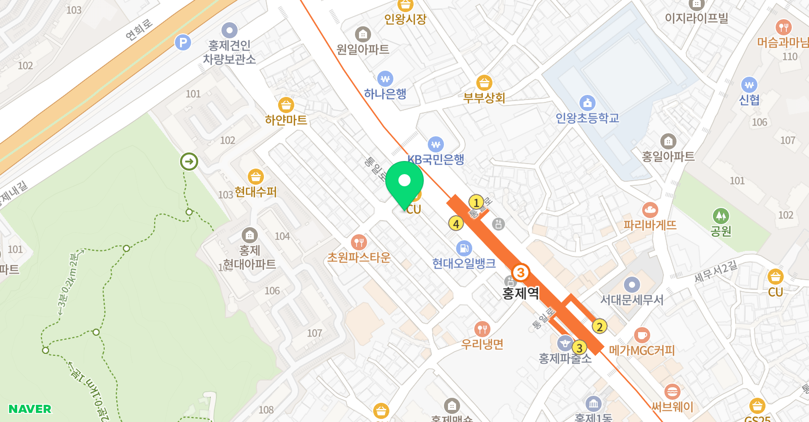 멘토 수학전문학원 위치