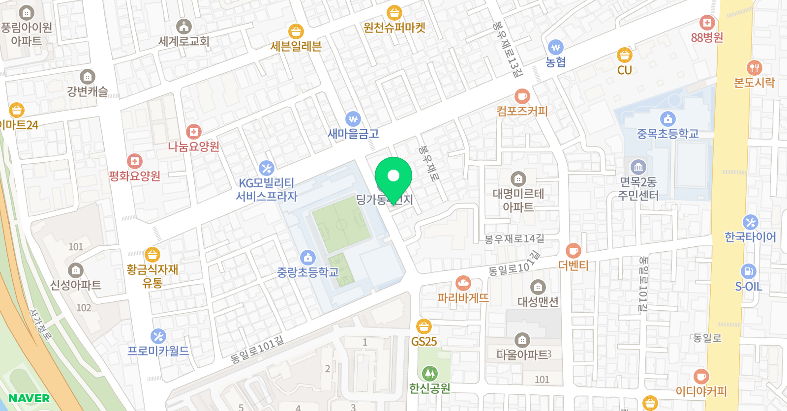 울림피아노 음악교습소 위치