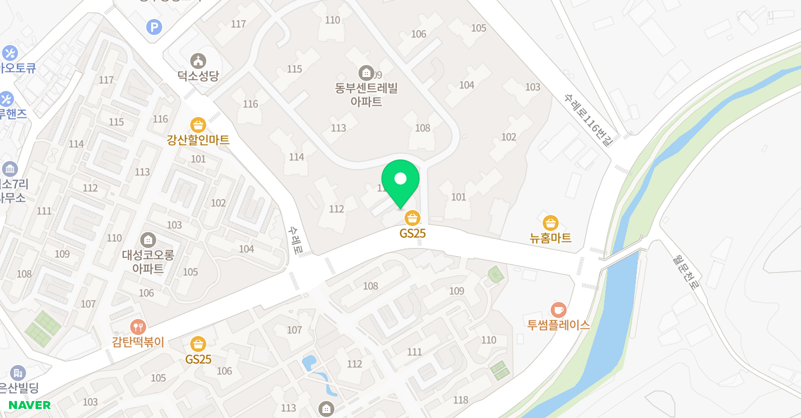 동부이화음악교습소 위치