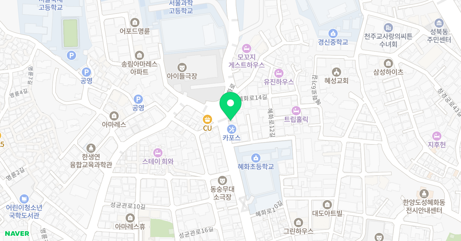 바이엠 무용학원 위치