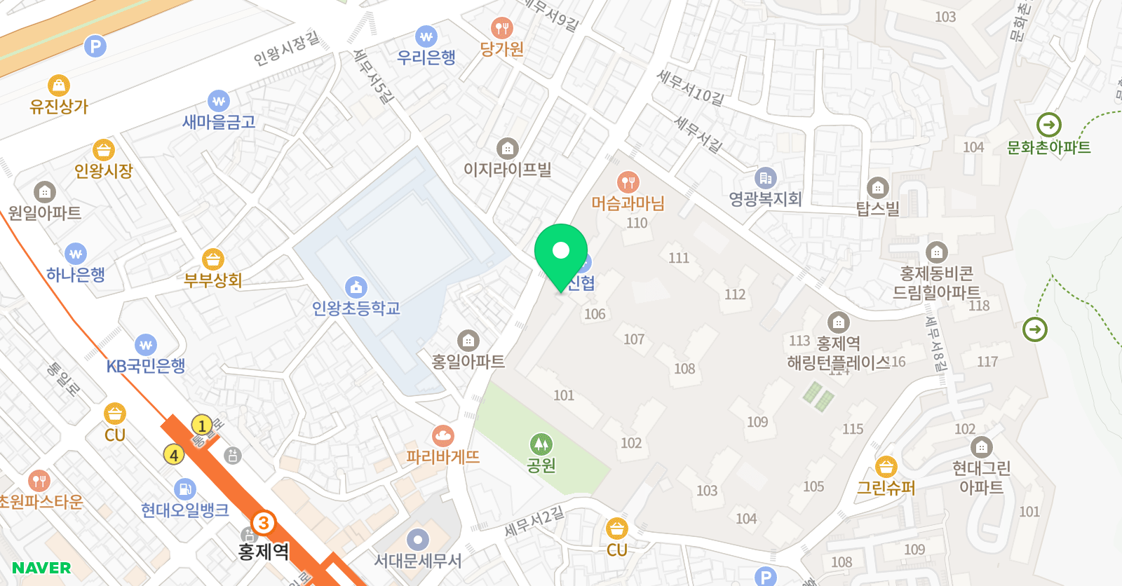 해링턴라라 피아노음악교습소 위치