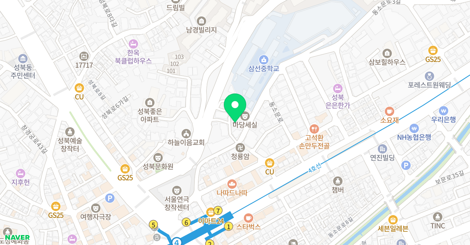 성적이더오름-수학영어국어과외초등중등고등과학내신선생님 위치