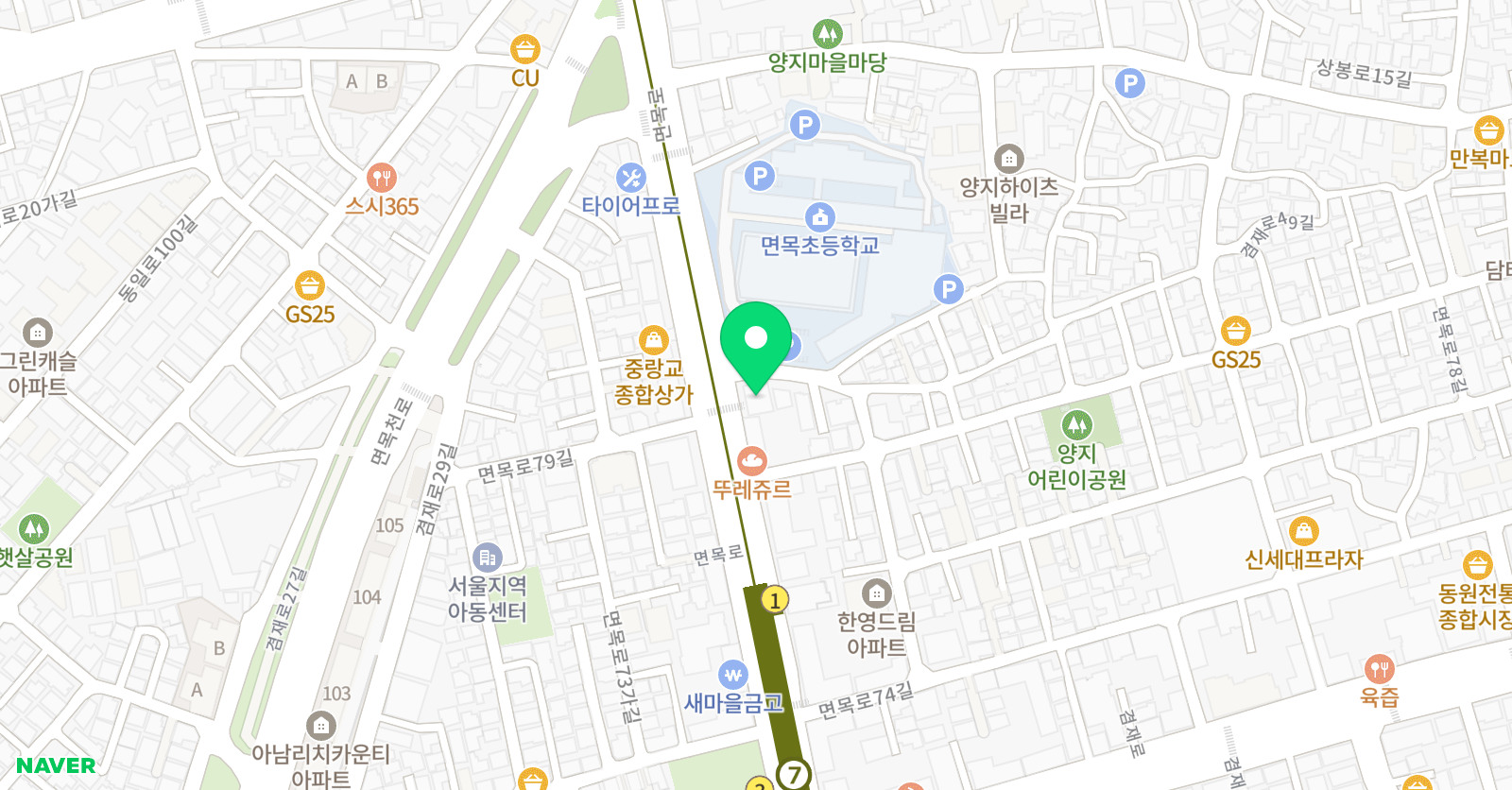 휘트니스 태권 위치
