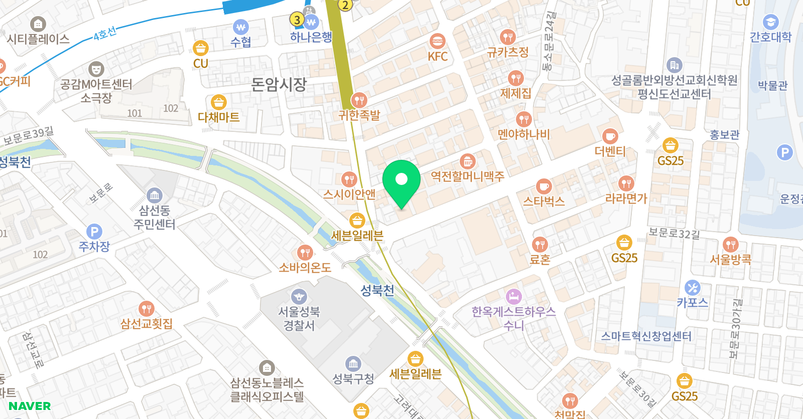메인보컬 실용음악학원 위치