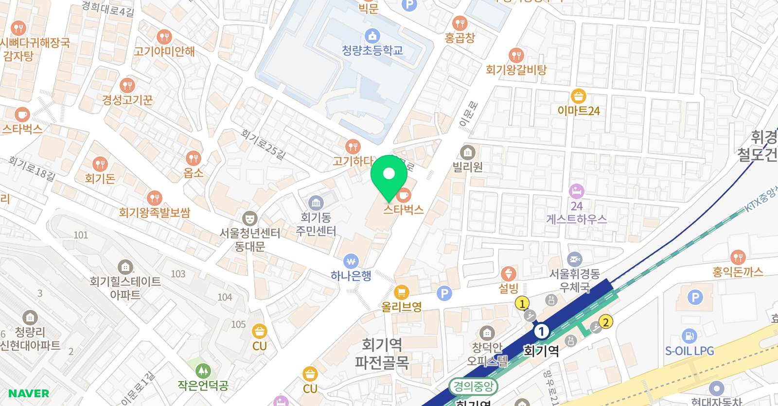 준 원어민 영어일상회화 위치