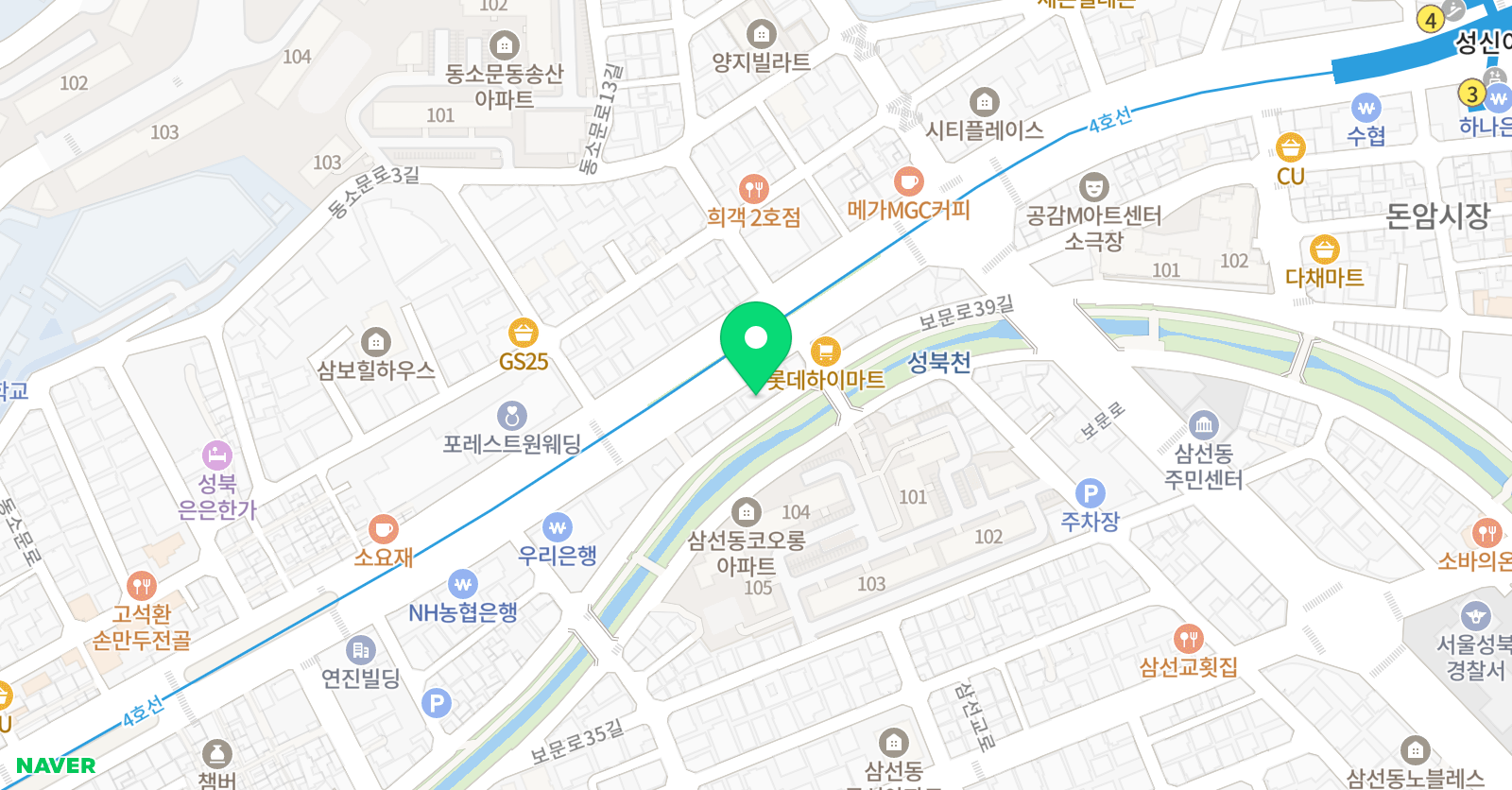 사고력수학씨투엠학원 위치