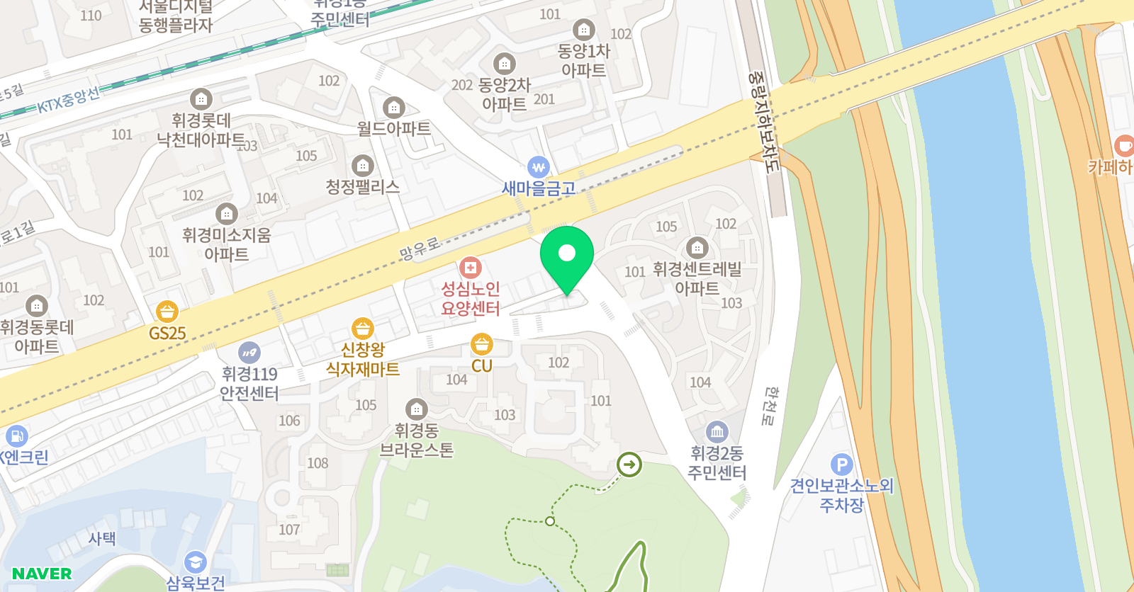 딱풀리는수학 봄봄 수학교습소 위치