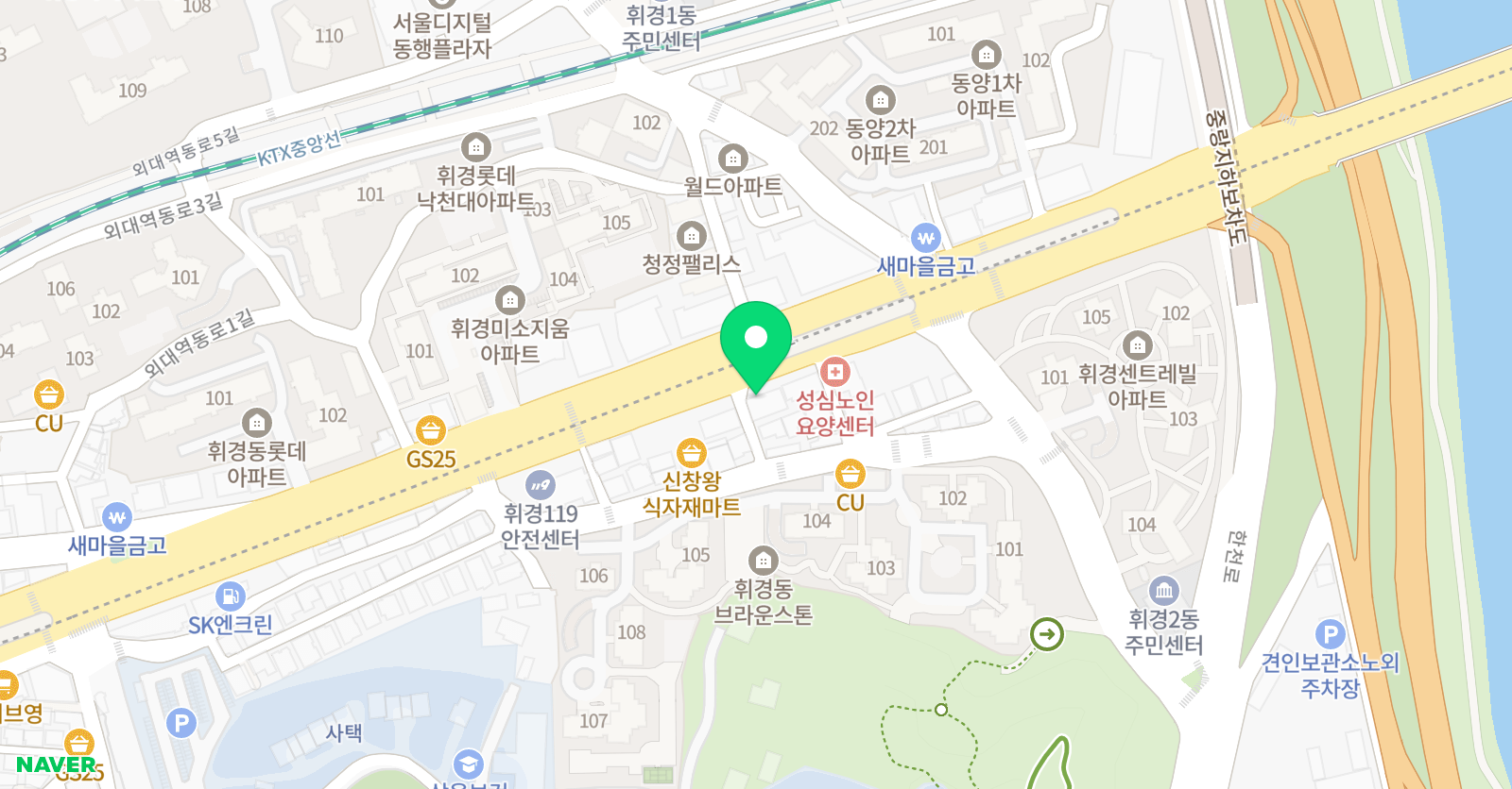 뮤즈인 실용음악학원 위치