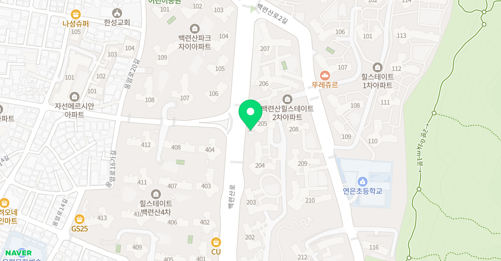 우리동네 미술관 위치