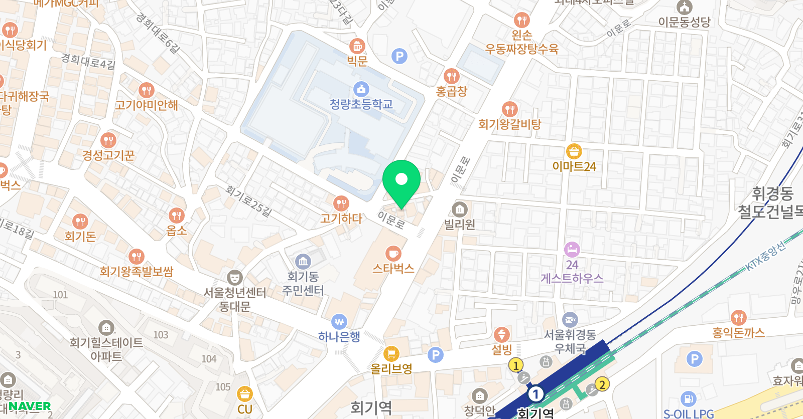 지해 수학전문학원 위치
