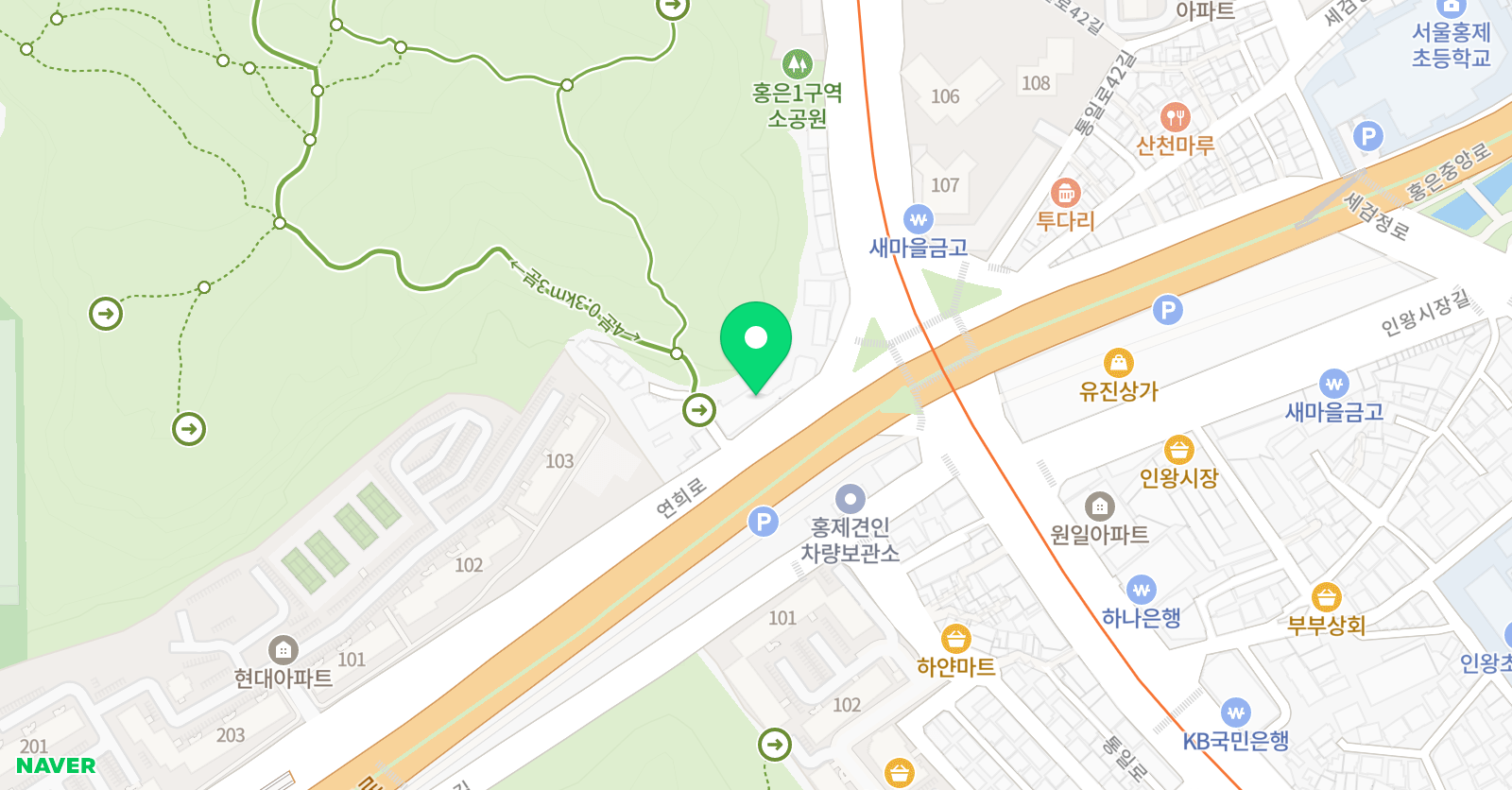 플라즈마 학원 독립문캠퍼스 위치