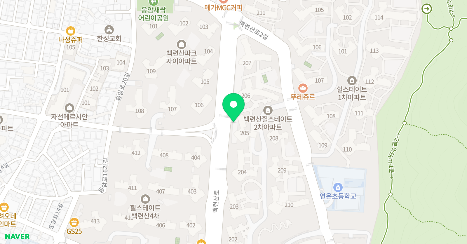 파로 영어학원 위치