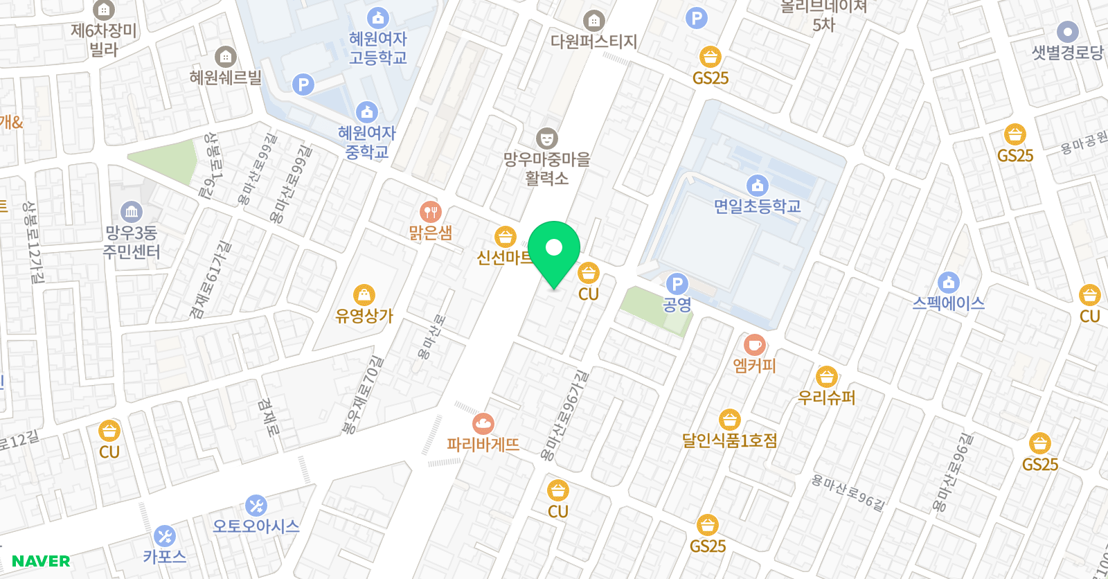 두드림 학원 위치